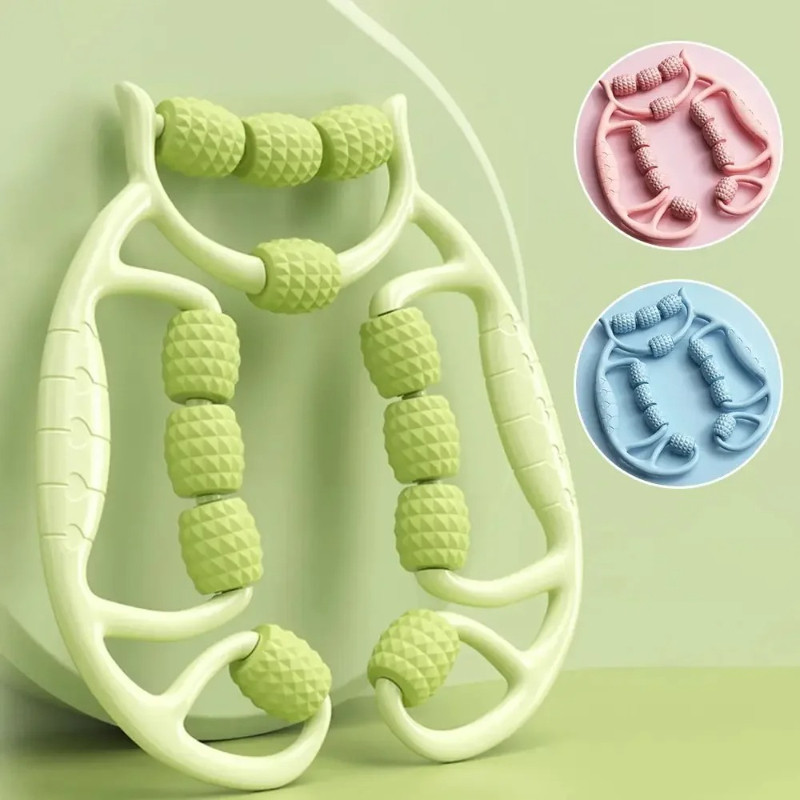 12 Rounds Circular Leg Clamp Massager Leg Slimming Artifact Muscle Stretching Relaxation Equipment