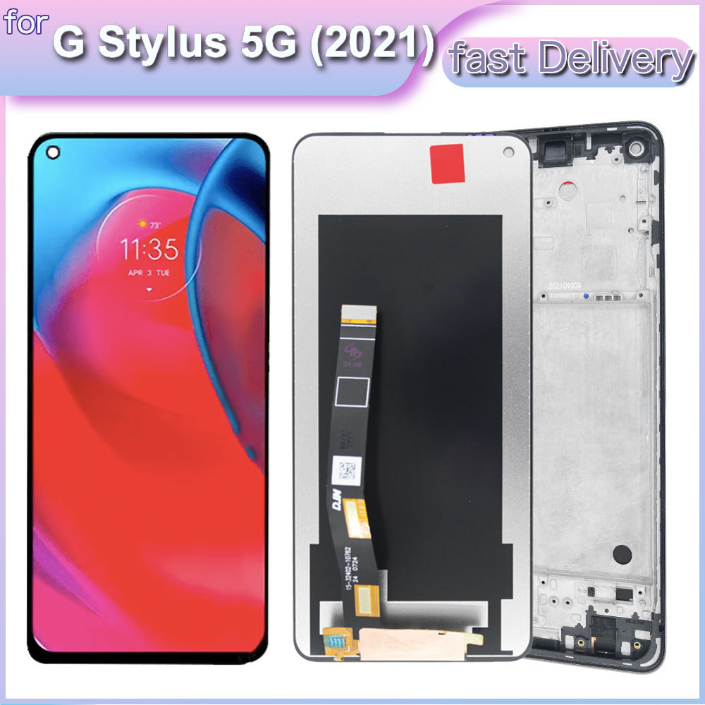 LCD for Motorola Moto G Stylus 5G 2021 LCD Display Touch Screen Digitizer Assembly for Moto G Stylus