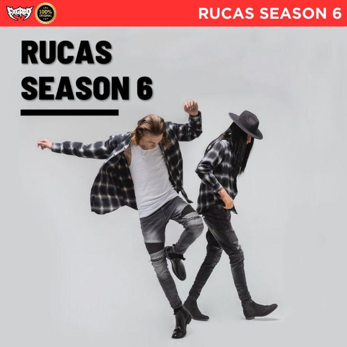 Rucas Season 6 - Zipper Black Biker Jeans & Zipper Grey Biker Jeans