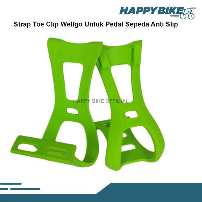 WELLGO TALI PEDAL SEPEDA ANTI SLIP STRAP TOE CLIP