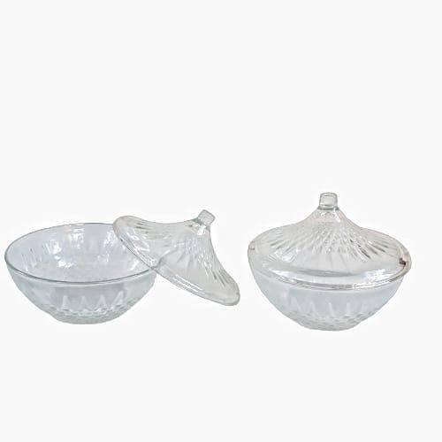 Toples Permen 2 set Kaca - Toples Kaca 2 set