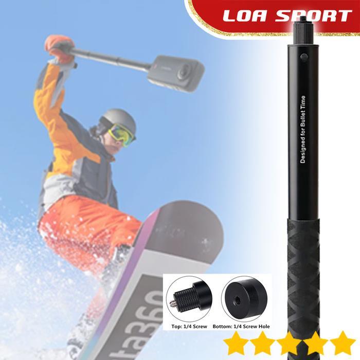 Tongsis Kamera Action Invisible Selfie Stick Untuk Insta360 Gopro Dll