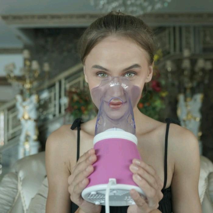 Alat Spa Wajah Uap/Facial Steamer/Nebulizer Facial/Hirup Uap Panas/ Peralatan Pembersih/ Facial