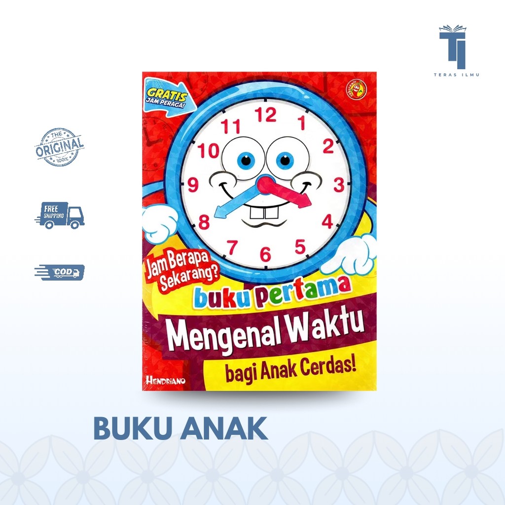 Teras Ilmu - Childrens Books | Jam Berapa Sekarang? Buku Pertama Mengenal Waktu Bagi Anak Cerdas (20