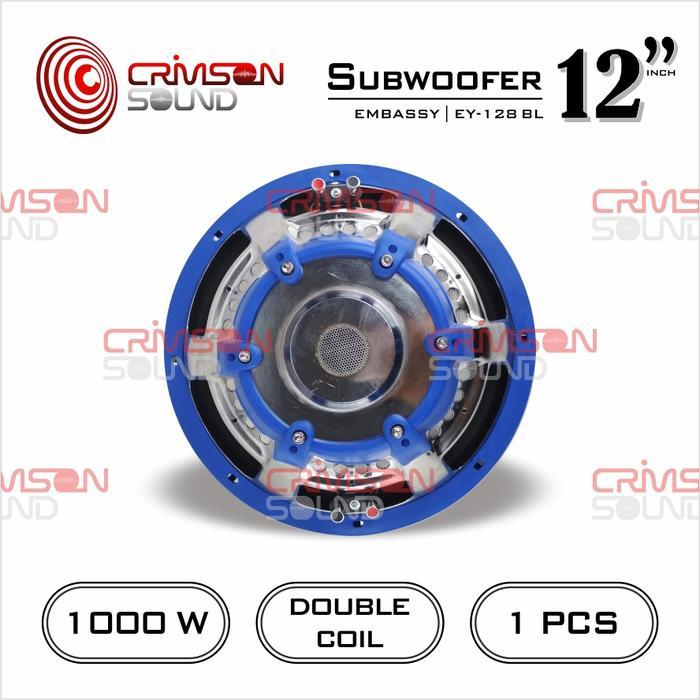 Speaker Subwoofer 12 Inch 1000 Watt Embassy Ey - 128 Redy Stok