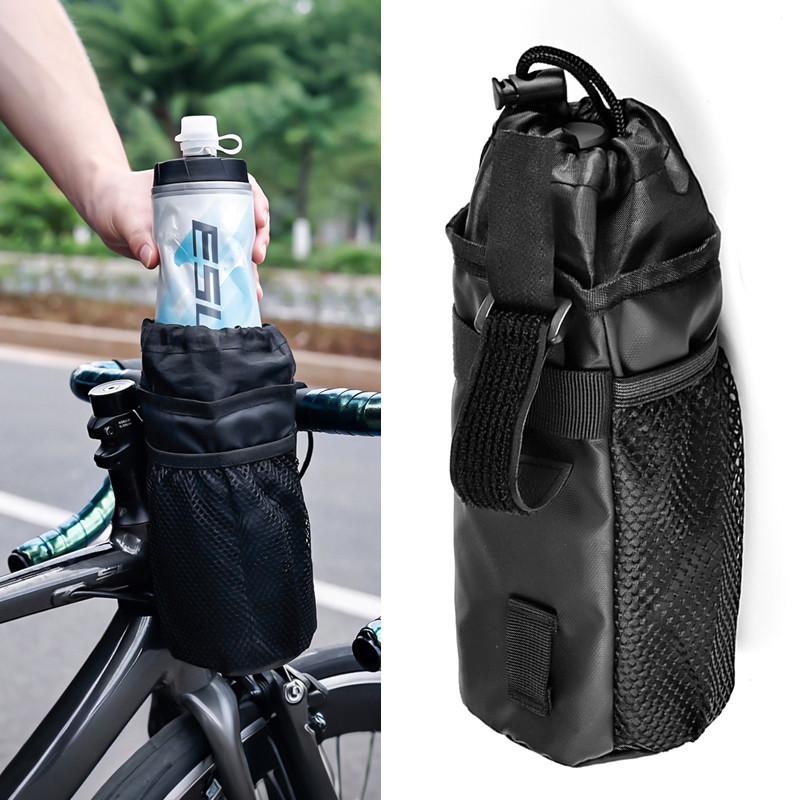 Bike Water Bottle Bag Outdoor Cycling Multi-Function Bag Road Bike Portable Phone Pouch