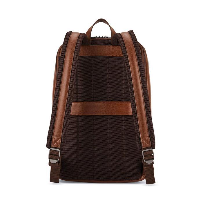JTTOP" SAMSONITE CLASSIC LEATHER SLIM LAPTOP BACKPACK