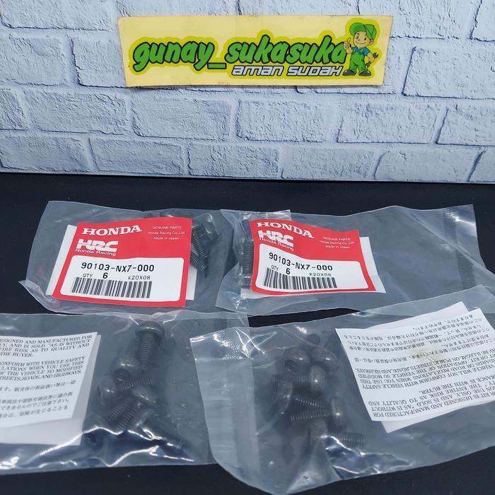 Baut Disk Depan Hrc For Velg Gp Nf4 Nx4 Oz Marchesini Galespeed Techno