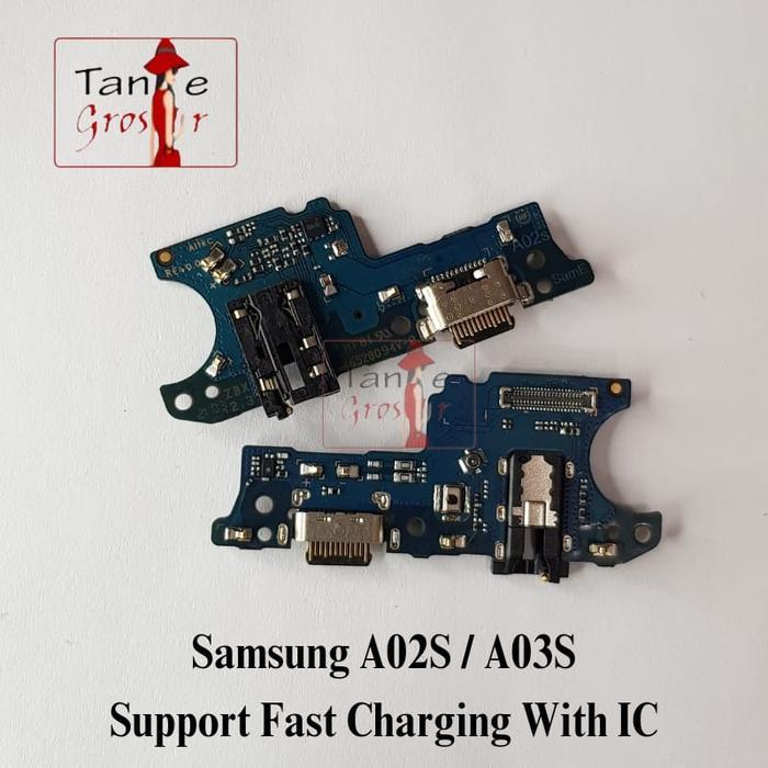 KONEKTOR CAS SAMSUNG A02S A03S PAPAN BOARD CHARGING FLEXIBLE CHARGER