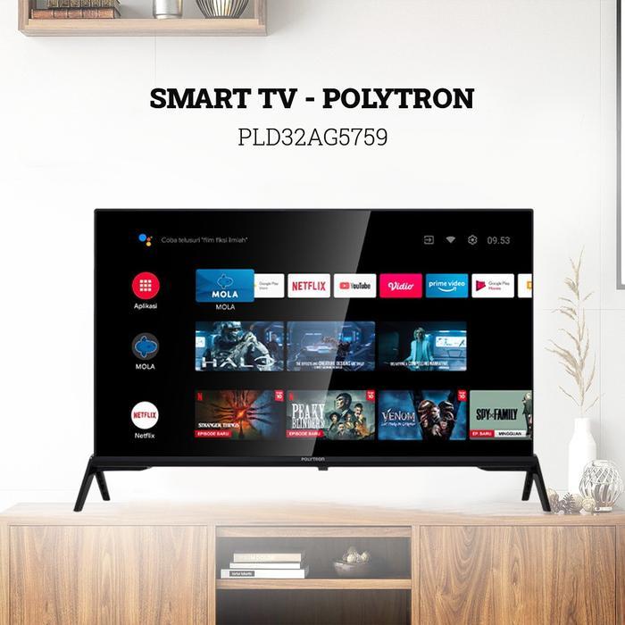 POLYTRON PLD32AG5759 Smart/Android TV 32 Inch - Nuansa Samarinda