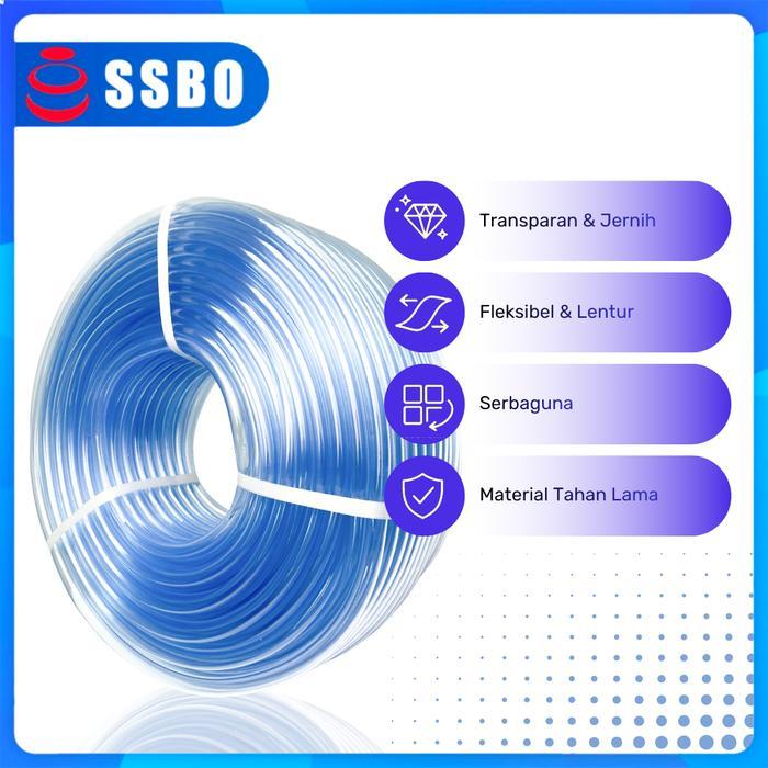 SELANG AIR 1/4 INCH 1-100 METER /SELANG TUKANG SELANG AIR TIMBANG Selang Timbang Selang Aquarium