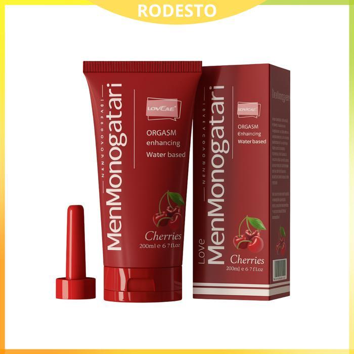 Dexie_Store Monogatari Men Lubricant: Cherry - Gel Pelicin & Pelumas Original Dari Jepang 100%