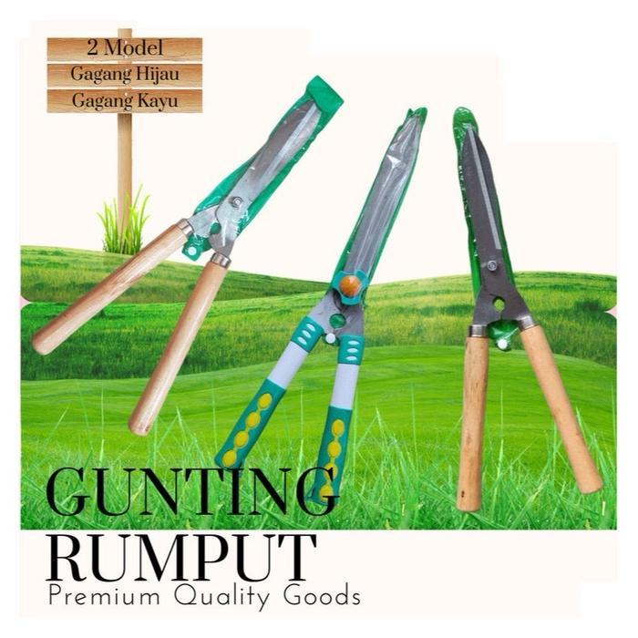 Gunting Rumput Super Tajam 50CM Gunting Potong Rumput Besar