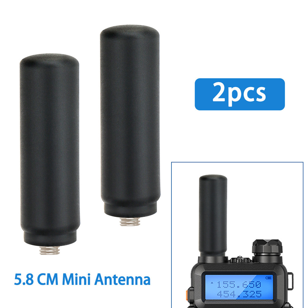 Abbree Antenna Sma-Female High Gain Small Antenna For Walkie Talkie Baofeng Bf-888S -5Rh Quansheng