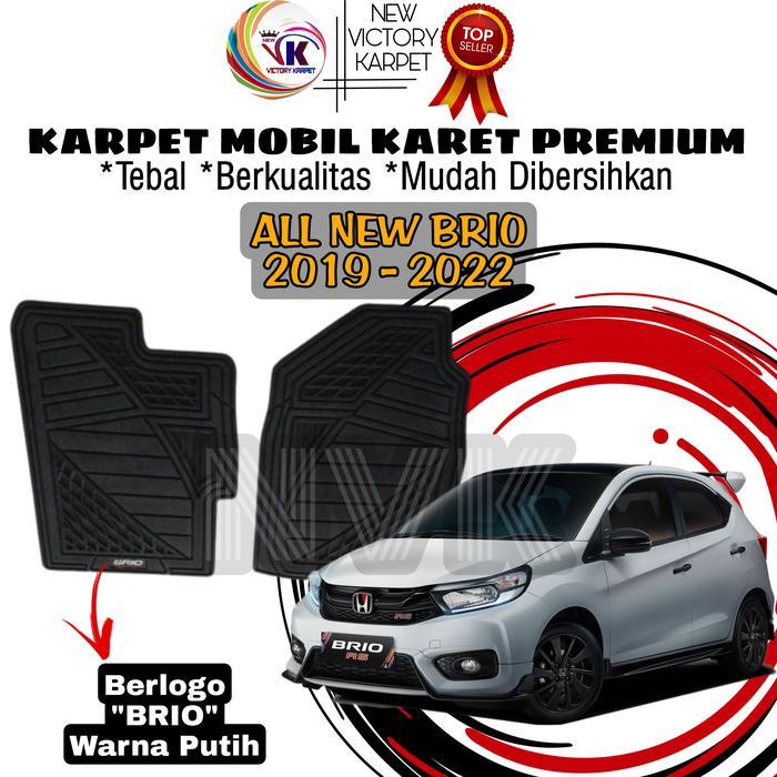 Karpet Karet Mobil Honda Brio 2019/2021 Full Set Premium