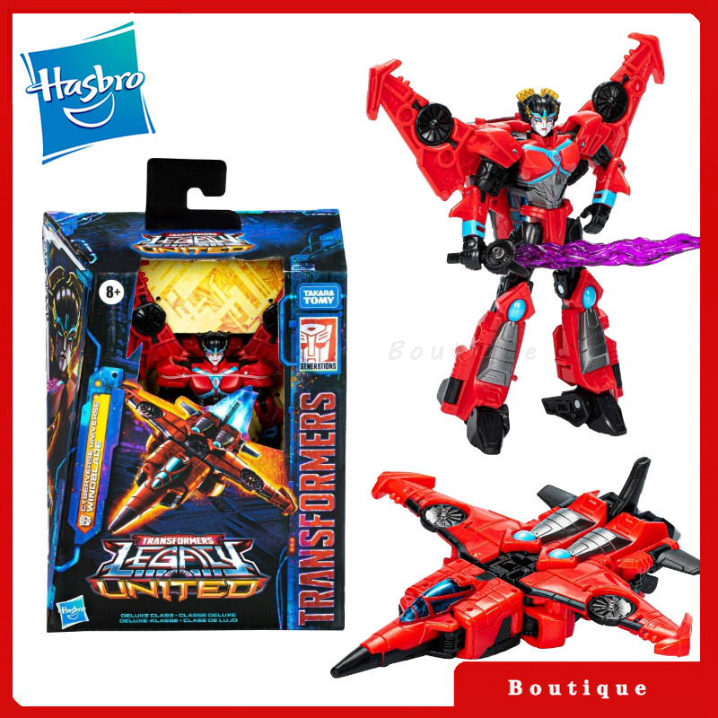 In stock Hasbro Transformers toys Legacy United Deluxe Class Windblade Action Figures Autobots
