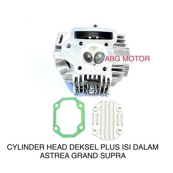 Cylinder Head Deksel Komplit Plus Isi Dalam Astrea Grand Supra