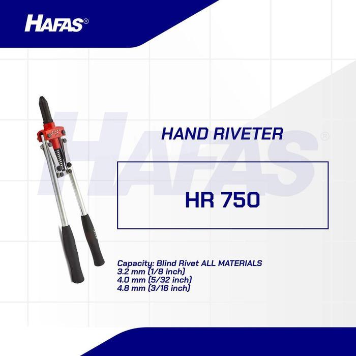 Hand Riveter, Tang Rivet SRC HR-750