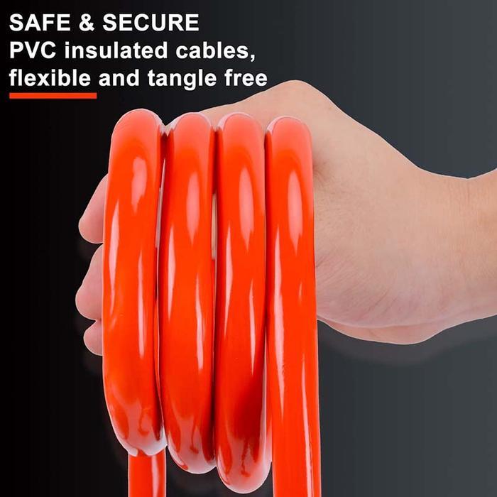 Kabel Jamper Aki Mobil Jemper Aki Mobil Alat Jemper Aki Kabel Aki Mobil Meteran 4 Meter 2000Amp