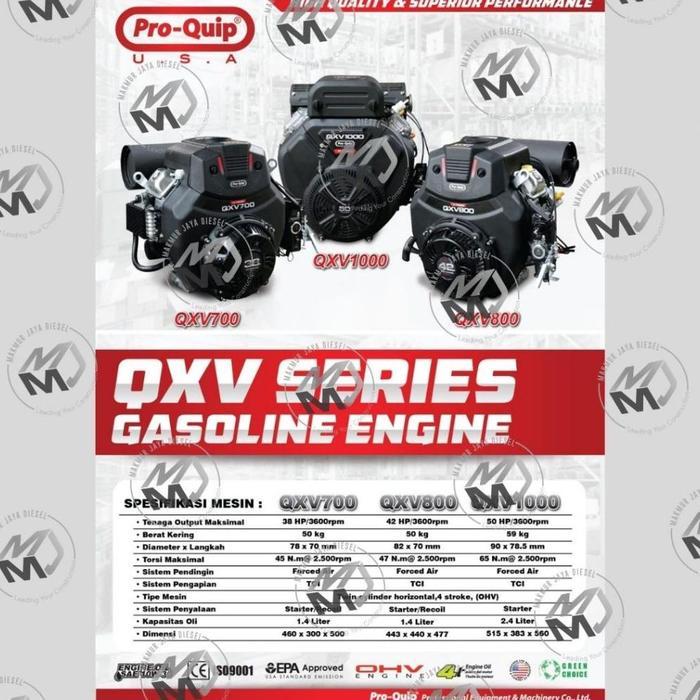 Engine TwinTurbo Pro-Quip QXV800 - 42HP