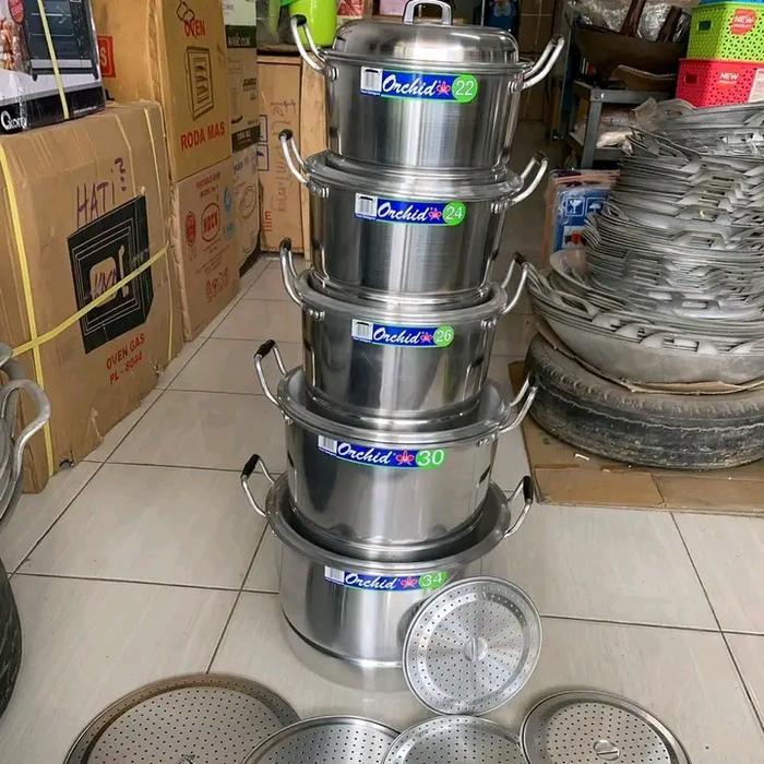 Panci Dandang Serbaa / Langseng Orchid-22 24 26 28 30 32 34 36