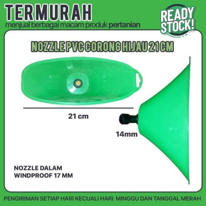 "New" Nozzle Sprayer Corong Anti Angin Mode Kabut Kipas Mantab