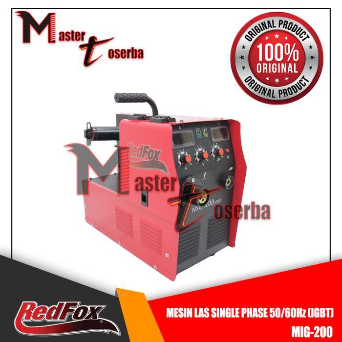 Mesin Las Trafo Las Welding Inverter MIG 200 Redfox - MIG-200