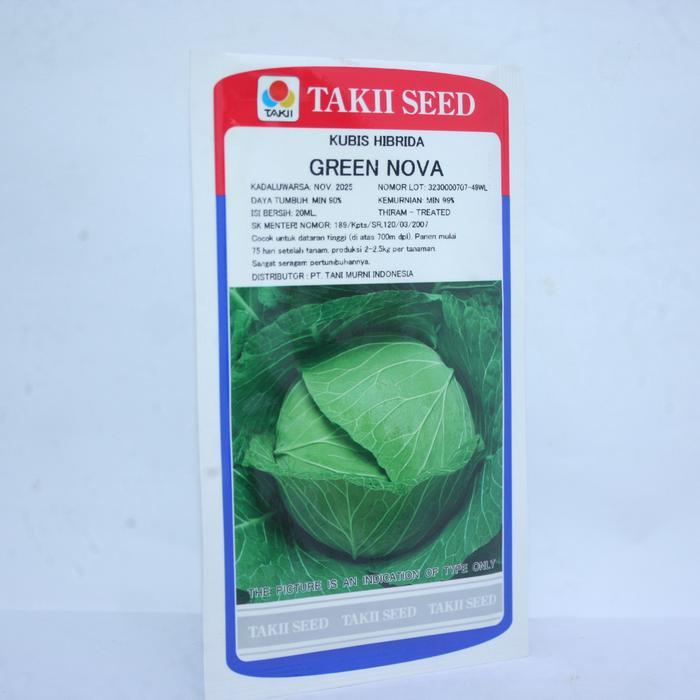 BENIH KUBIS GREEN NOVA TAKII SEED