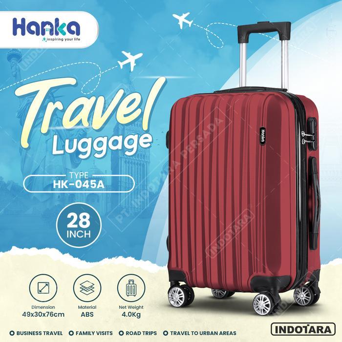 ORIGINAL 28" Koper Bagasi Koper Cabin Koper Murah Koper 28 inch Hanka READY STOCK