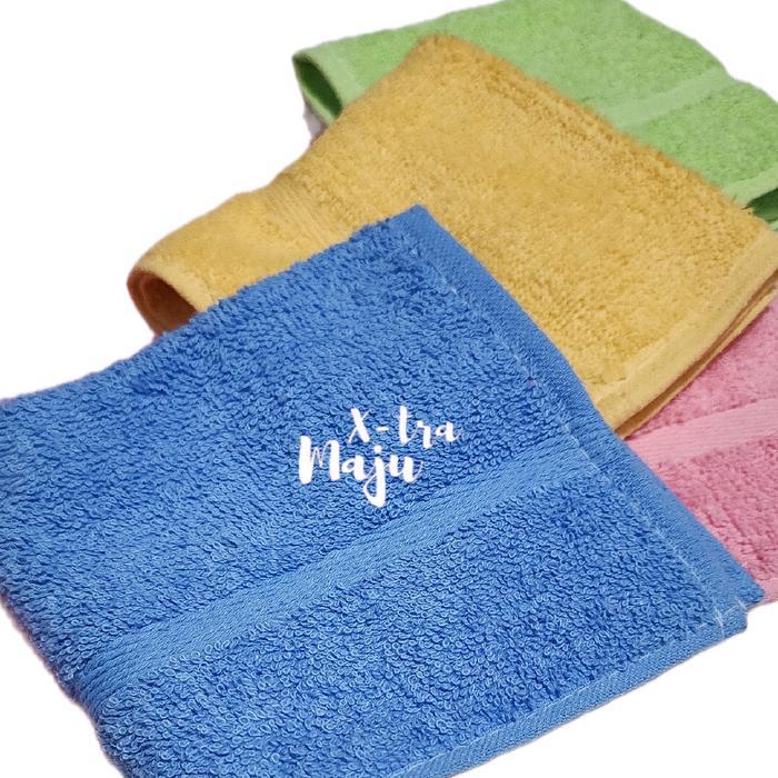 "New" handuk wajah kecil muka handuk wajah polos katun saputangan lembut