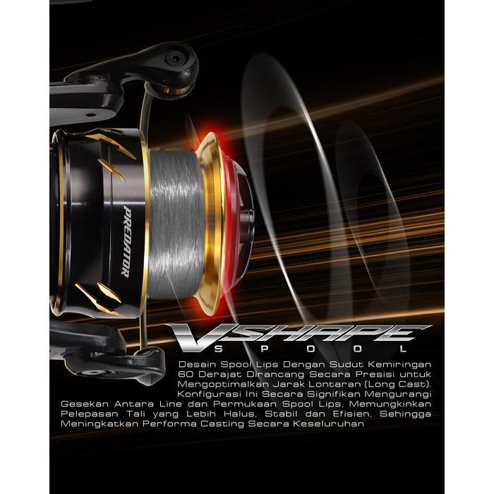 Daido - Reel Predator Duralium Spinning - Reel Pancing