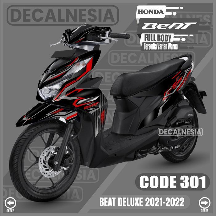 Decal Beat New Deluxe 2023 2022 2021 2020 Full Body Stiker Motor Honda Sticker Cbs Iss Modifikasi