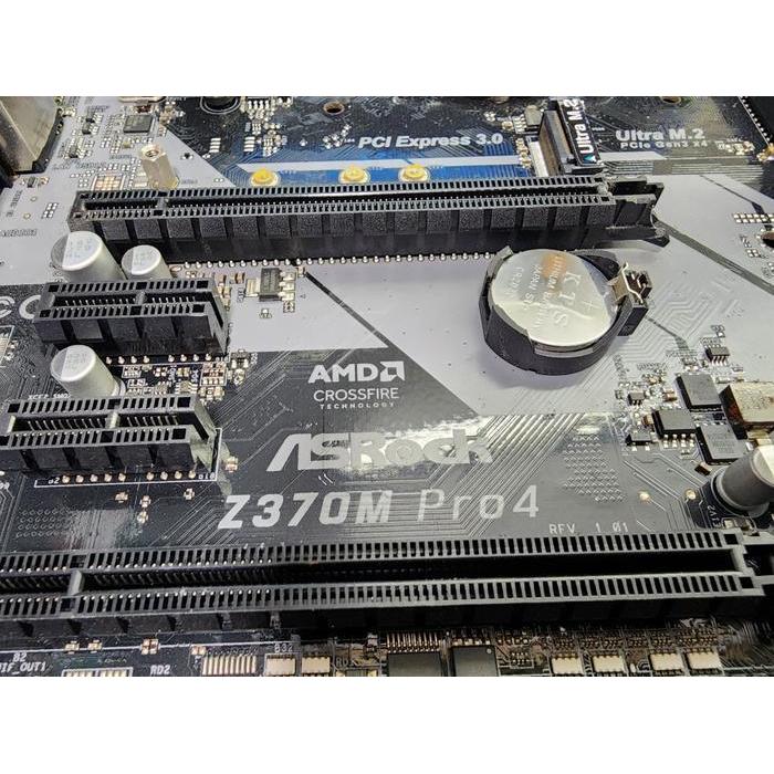 MOBO ASROCK Z370M PRO4 GEN 8 Motherboard Micro ATX DDR4 BERGARANSI - CIS99