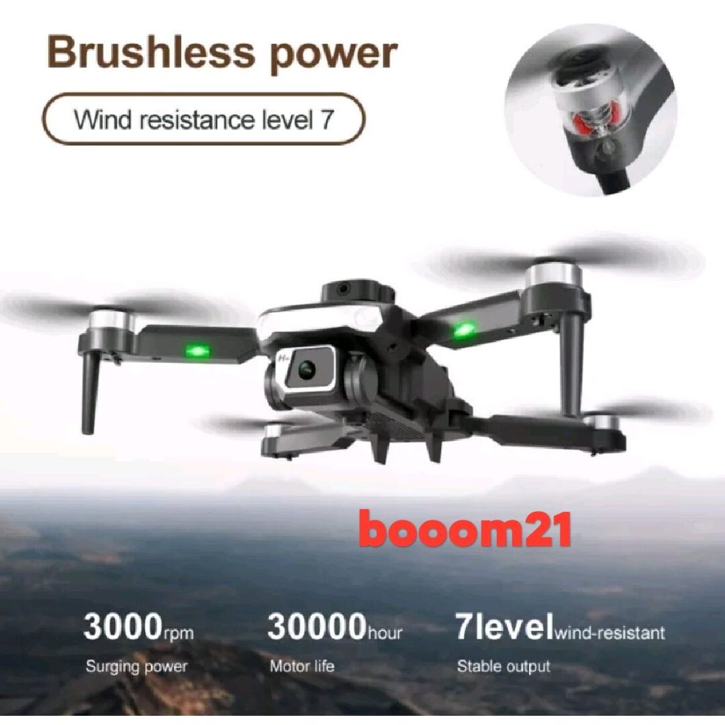 booom21 ( ready stok) Drone brushless gps LU20 PRO 8K
anti tabrak optical flow EIS camera