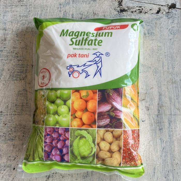 Promo Pak Tani Pupuk Magnesium Sulfate Kemasan 1 Kg Mgso4 Original