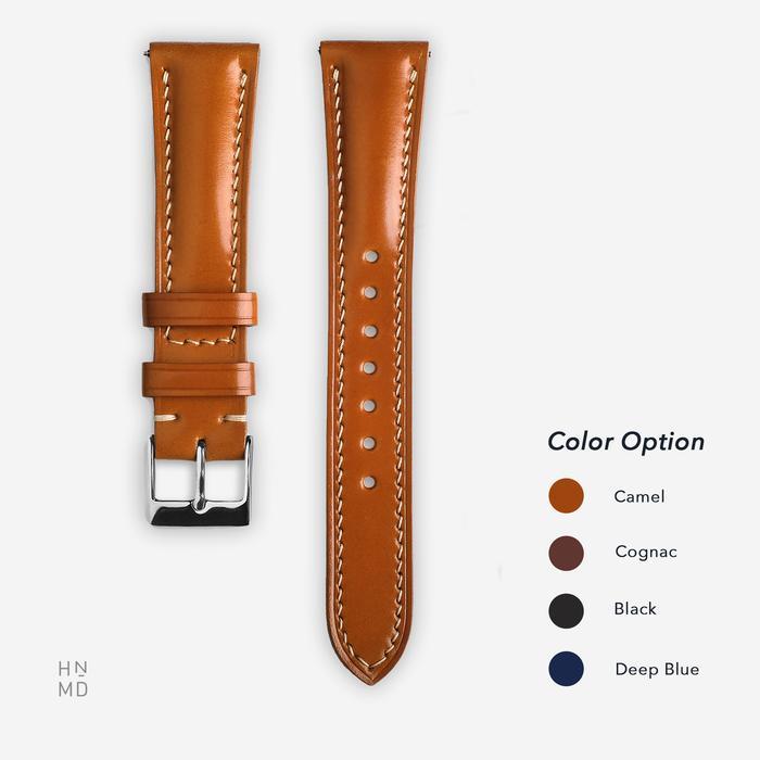 The Famous Shell Cordovan Premium Handmade Leather Strap