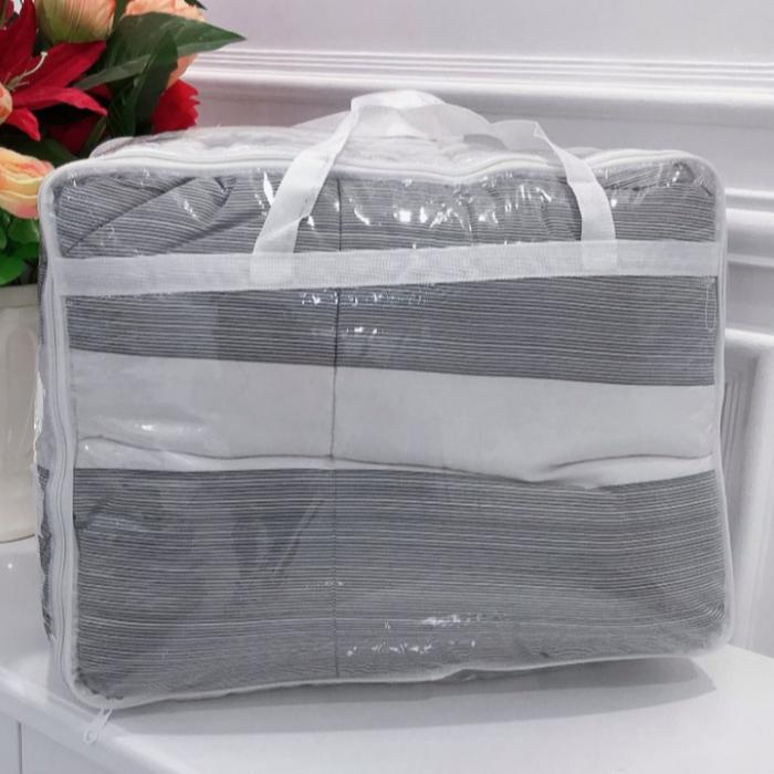 "New" Tas Kantong Bedcover Plastik Mika Bening