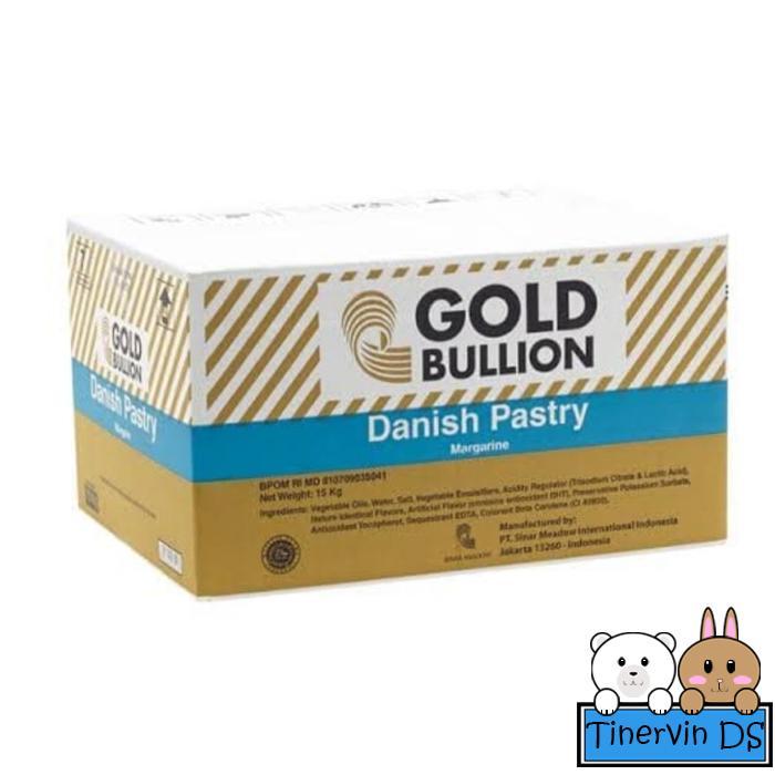 GOLD BULLION DANISH PASTRY KORSVET UNTUK CROISSANT - REPACK 1 KG