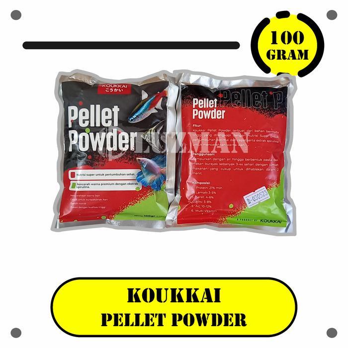 Pelet Bubuk Pakan Burayak Ikan Koi / Koki / Cupang / Tetra / Guppy