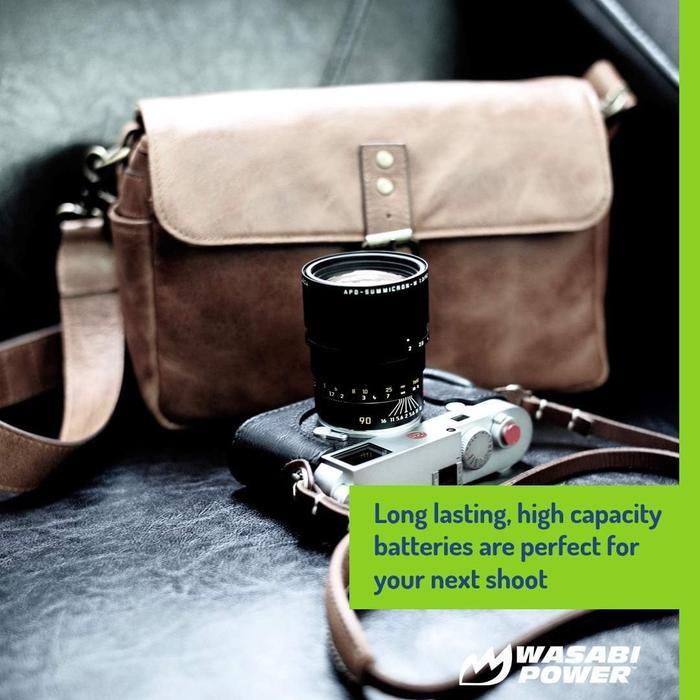 Wasabi Power Battery For Leica Bp-Dc15 Bpdc15 Bp Dc15 Baterai Leica C-Lux Clux Dlux D-Lux Typ 109