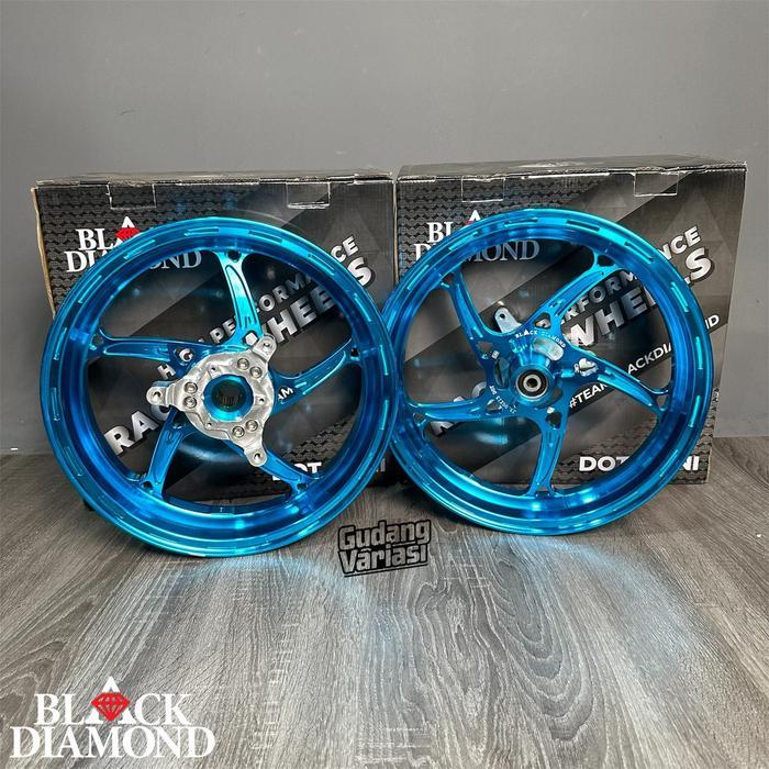 VELG RACING BLACK DIAMOND BL-553 SERIES FOR YAMAHA NMAX NEW/NMAX NEO-NEO S/NMAX TURBO/AEROX