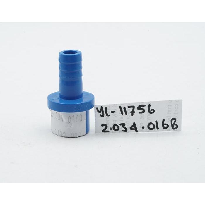 Blue 20mm to 12mm Konektor Adaptor Selang ke Pipa PVC Garden Irrigation PVC Straight Pipe Joint