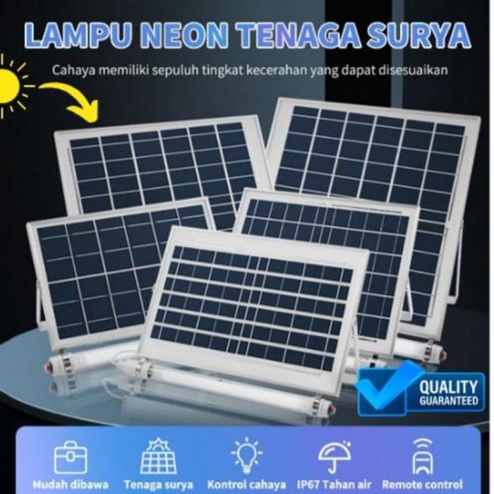 LAMPU TENAGA SURYA SOLAR REMOT SOLAR LIGHT TUBE DINDING TENAGA SURYA OUTDOOR LED TENAGA MATAHARI
