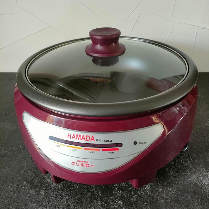 Panci Presto Hamada 6 L, presto listrik, pressure cooker