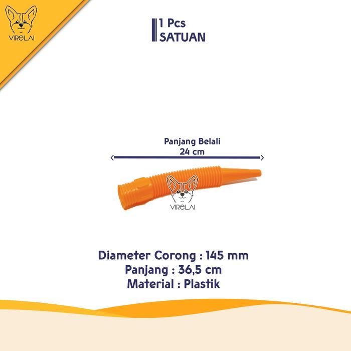 "New" Corong belalai Oli 145 mm motor dan mobil