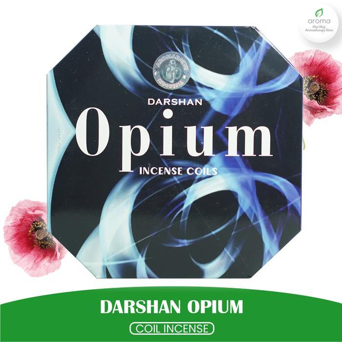 Dupa India Aromaterapi Coil - Darshan Opium 24 Jam
