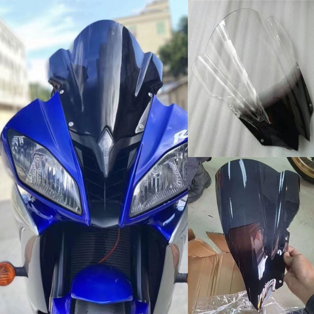 For Yamaha Yzf-R6 Yzf 600 R6 2008 -2014 2015 2016 Motorcycle Double Bubble Windshield Windscreen