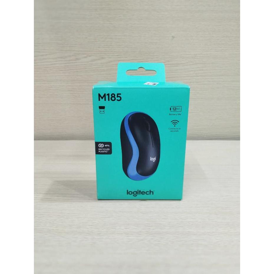 New Mouse Wireless Logitech M185 , M 185 , M-185