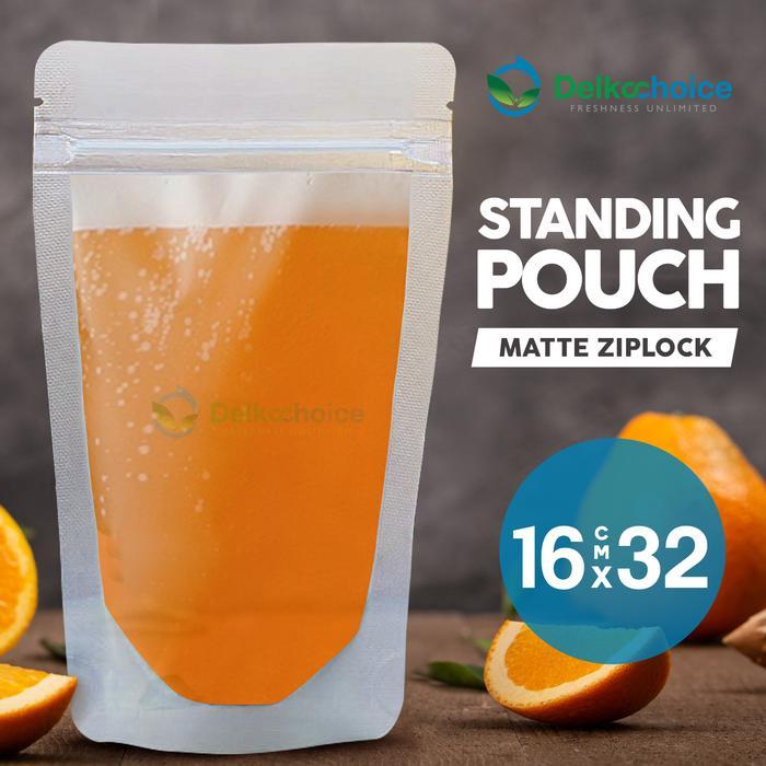 STANDING POUCH TRANSPARANT BURAM 16 X 32