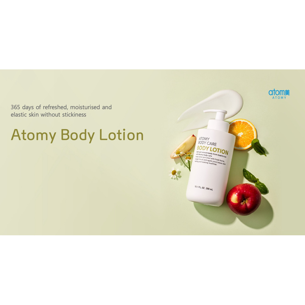 ATOMY BODY CARE LOTION ORIGINAL | Pelembab tubuh wangi berformula lembut.